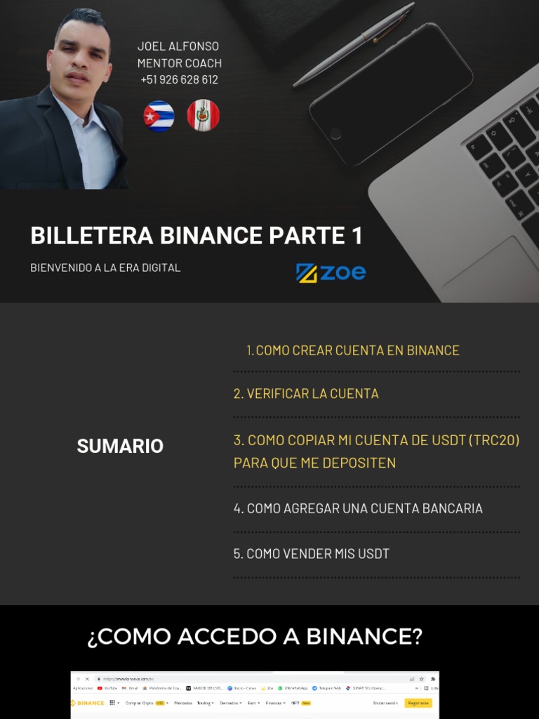 Guía para Crear Cuenta en Binance | PDF