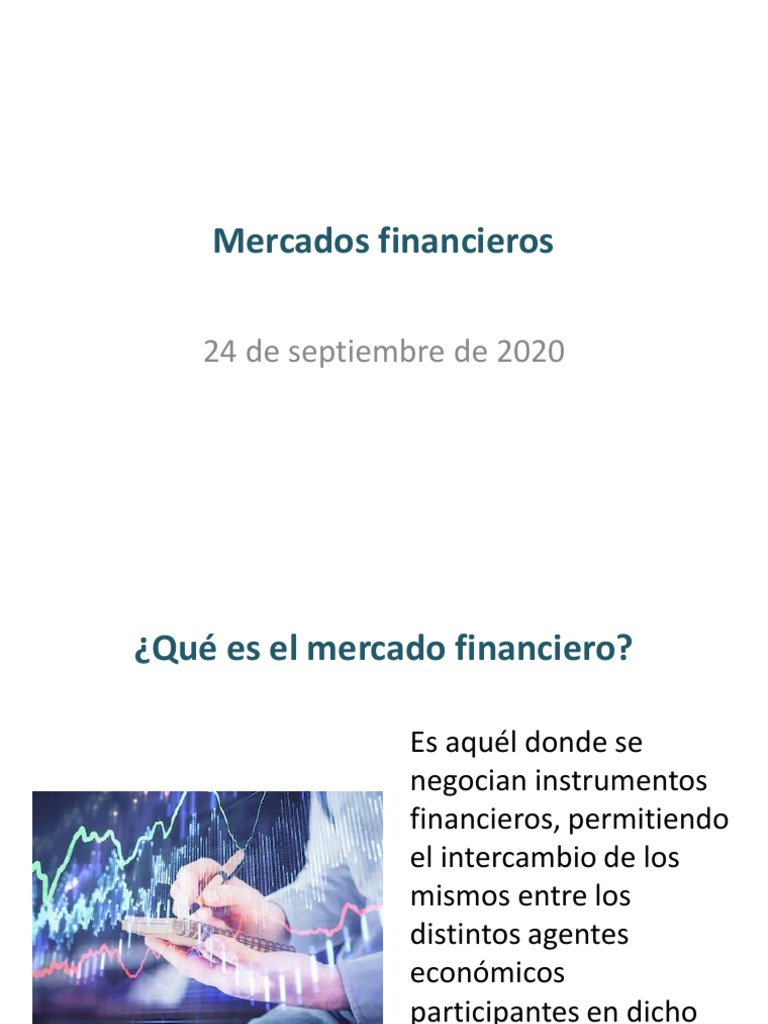 TEMAS Mercado Monetario y Mercado de Capitales | PDF | Bolsa | Bancos