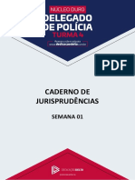 CADERNO DE JURISPRUDÊNCIAS - SEMANA 01