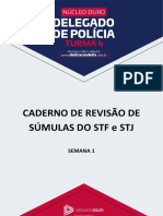 Revisão de súmulas do STF e STJ sobre direito administrativo