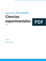 Ciencias Experimentales Apuntes.