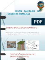 Clase 4 Disposición Sanitaria de Excretas Humanas