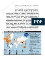 Explique Sobre La Política Económica de Nuestro País Relacionado a La Exportación