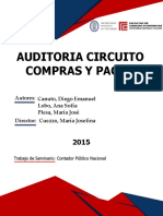 AUDITORIA CIRCUITO COMPRAS Y PAGOS