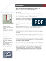 Thermasset 2: Fiber Optic Winding Hot Spot Temperature Monitor and Temperature Controller For Power Transformers