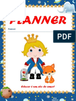 Planner Pequeno Principe Crianças Pequenas