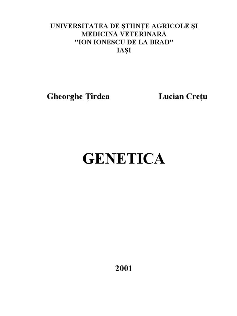 Genetic A | PDF