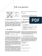 XOR Swap Algorithm: 2 Proof of Correctness