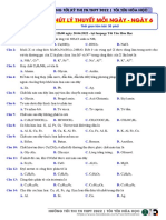 30 PHÚT CHINH PHỤC LÝ THUYẾT HÓA - NGÀY 6 - File đề