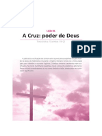 A Cruz: poder de Deus