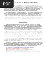 Download Legal 3 5 Summon Monster List v2 by Charles Thomas SN57234555 doc pdf