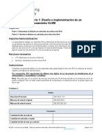 Diseño e implementación de VLSM