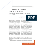 ¿Fallaron Los Alumnos o Falló El Maestro? Una Crónica de América Latina en El Más Reciente Curso Del FMI