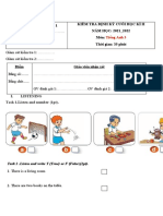 Grade 3 English Test