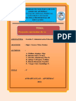 Proyecto Curricular de Institucion Educativa - Gestion 2022