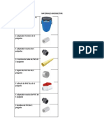 Biodigestor materiales lista