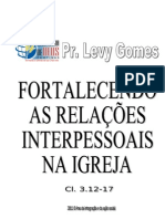 Fortalecendo As Relacoes Interpessoais Na Igreja