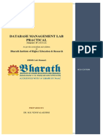 BCS4L1-Database Management Lab