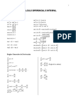 Formulario Diferencial e Integral