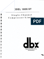 Model 160X/Xt: Single-Channel Compressor/Limiter