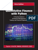 Quantitative Finance With Python a Practical Guide to Investment Management, Trading and Financial Engineering (Chris Kelliher, Taylor Francis Group) (Z-lib.org)