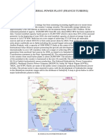 Case Study of Thermal Power Plant (Francis Turbine)