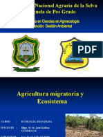 Agricultura Migratoria y Ecosistema