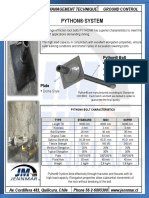 Technical Data Sheet Python