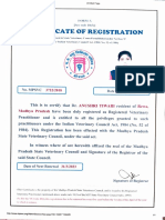 Certificate of Registration: Certify Madhya Duly Registered