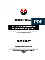 Prosedur Perawatan 10 Jam Operasi Daily