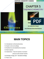 Chapter 5 Thermochemistry STUDENT VERSION
