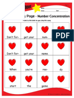 Beat Pointing Page: - Number Concentration