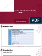 MEC 104 - Computer Aided Technical Drawing Week 2: Dr. Akif Hacinecipoglu
