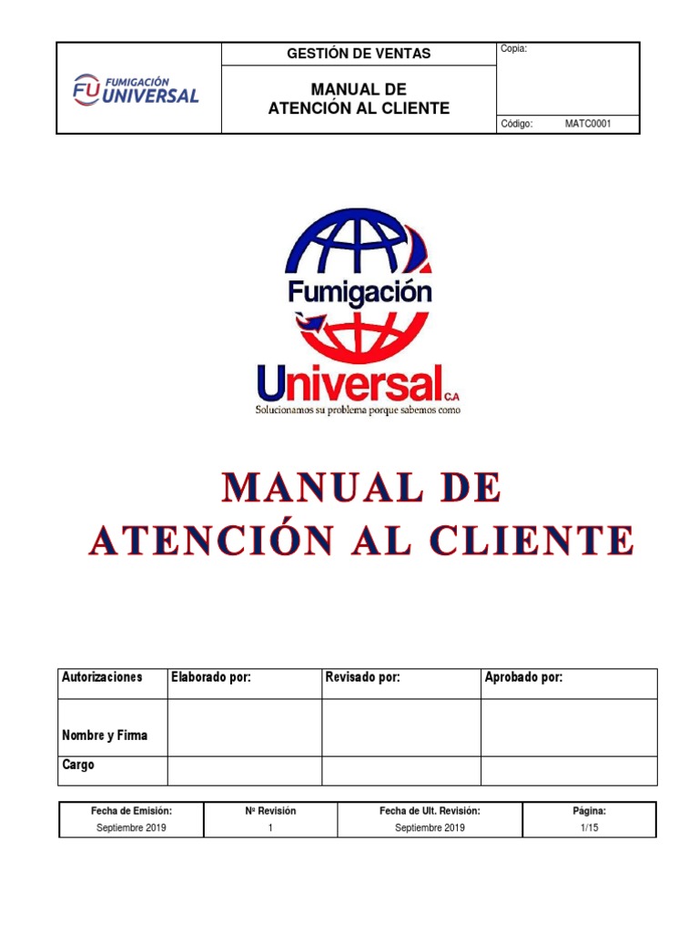 Manual de Atención al Cliente Efectivo | PDF | Business | Cliente
