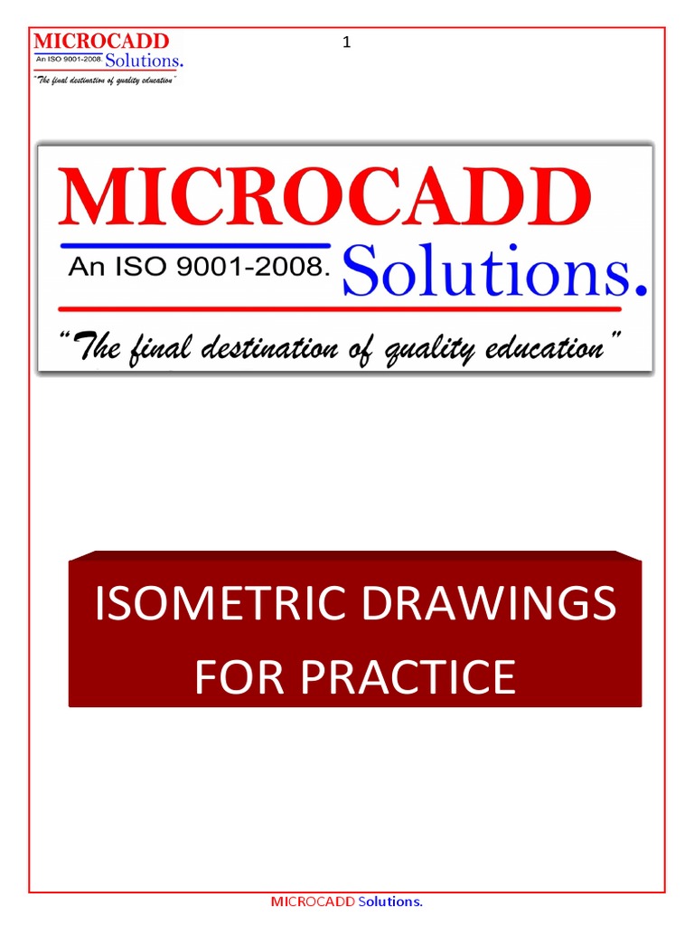 Ortho-Iso Drawings From Microcadd | PDF