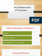 863 Clinical Importance of Enzymes