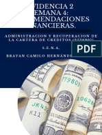 CEvidencia 2 SEMANA 4 Recomendaciones Financieras.