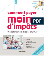 Comment Payer Moins D'impôts en 2013. (Lambert, Marie)