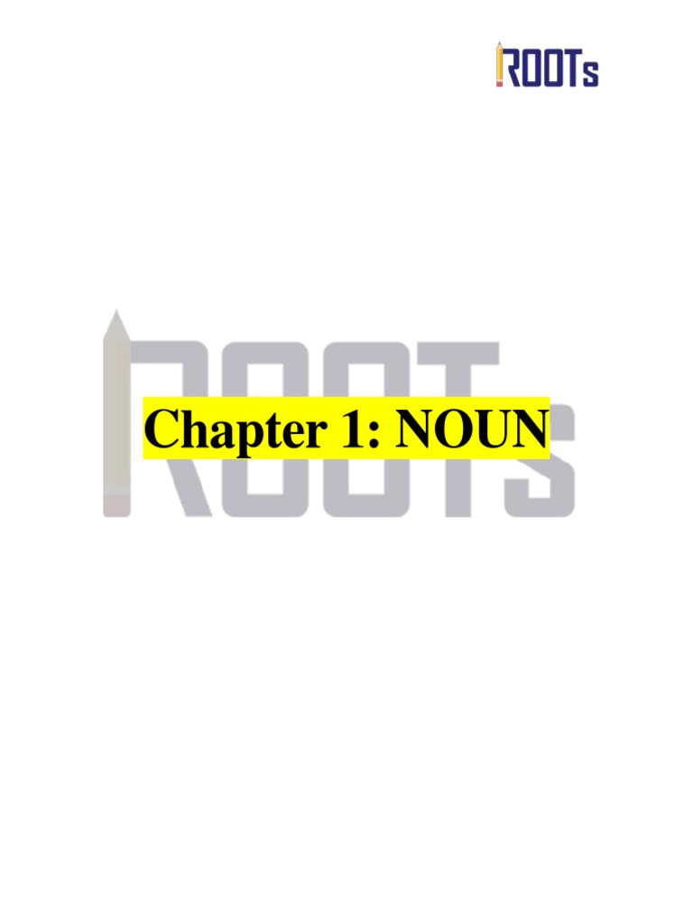 ROOTS English PDF Grammatical Number Subject (Grammar)