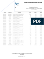 Detalle de Movimientos: Estado de Cuenta Bancamiga Cash Usd