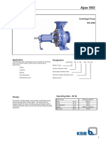 KSB Ajax ISO centrifugal pump booklet