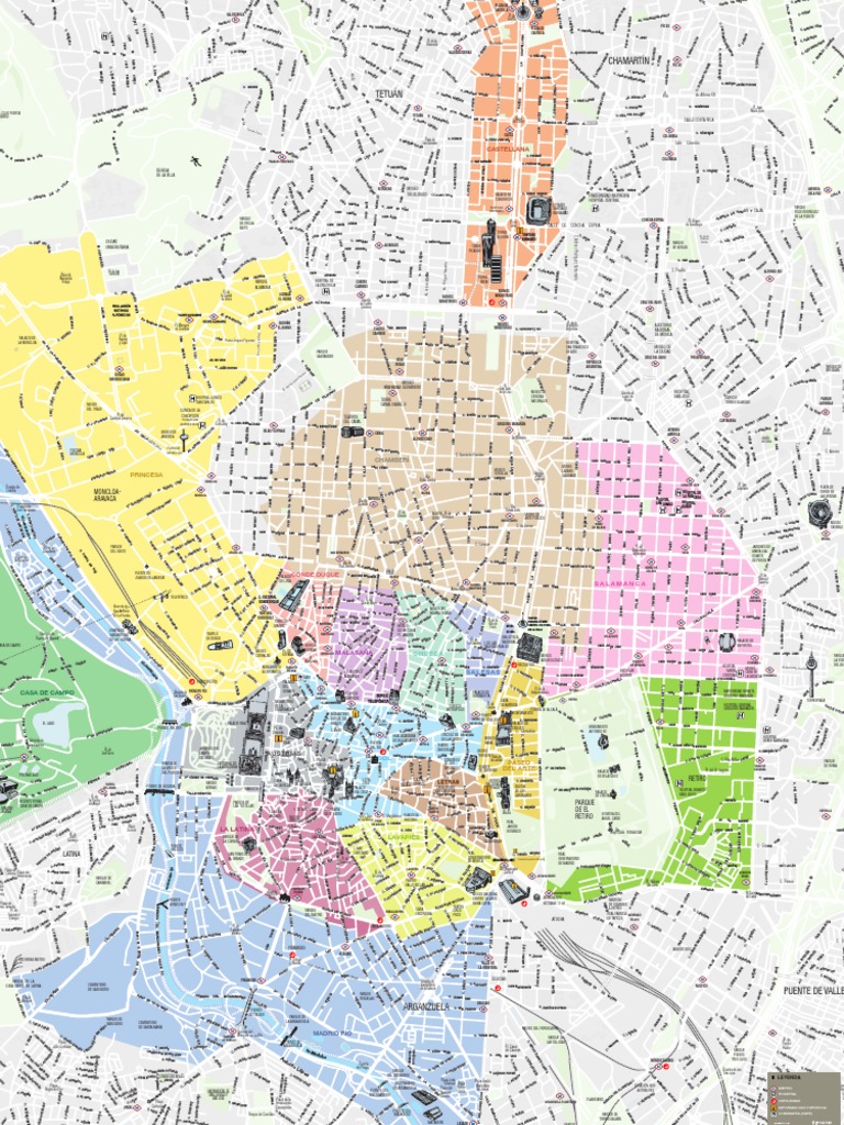Mapa Turitico Madrid | PDF