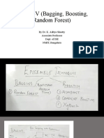 UNIT-V (Bagging, Boosting, Random Forest