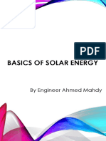 Basics of Solar Energy Systems