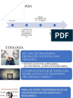 Epidemiologia y Etiologia t. Delirante