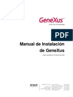 Genexus X Installation Manual Esp