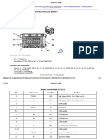 Engine Control Module Connector End Views