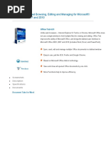 Office Tab - Tabbed Browsing, Editing and Managing For Microsoft® Office 2003, 2007 and 2010