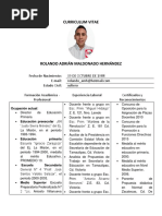 Formato CV