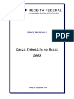 Carga Tributaria 2003